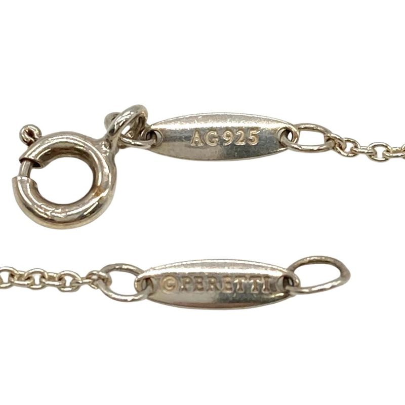 Tiffany & Co Tiffany & Co By-the-yard Diamond Necklace Sv925 15g Silver Diamond