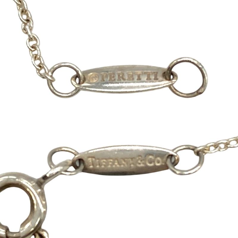 Tiffany & Co Tiffany & Co By-the-yard Diamond Necklace Sv925 15g Silver Diamond