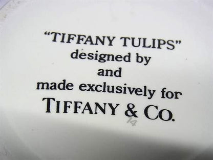 Tiffany & Co Tiffany & Co Tulip Flower Vase Floral Pattern Vase Object