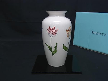Tiffany & Co Tiffany & Co Tulip Flower Vase Floral Pattern Vase Object