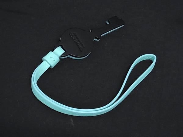 Tiffany & Co Tiffany & Co Return To Tiffany & Co Leather Key Motif Bagcharm