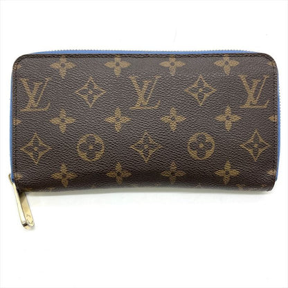 Louis Vuitton Zippy Wallet Long Wallet Monogram Canvas M63894 Brown Gold