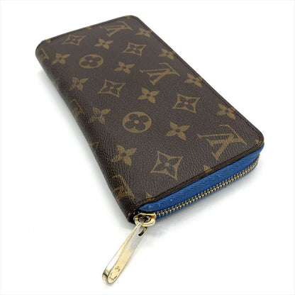 Louis Vuitton Zippy Wallet Long Wallet Monogram Canvas M63894 Brown Gold