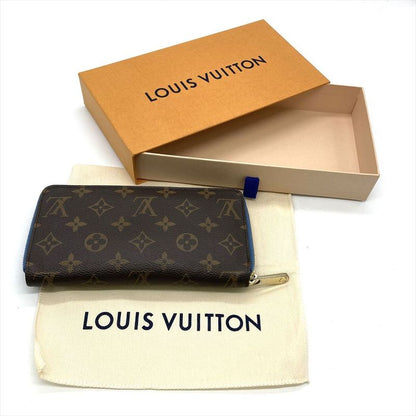 Louis Vuitton Zippy Wallet Long Wallet Monogram Canvas M63894 Brown Gold