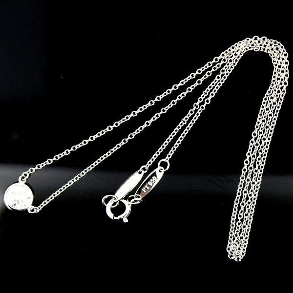 Tiffany & Co By-the-yard Diamond Necklace 59mm (023in) Pt950 Serial
