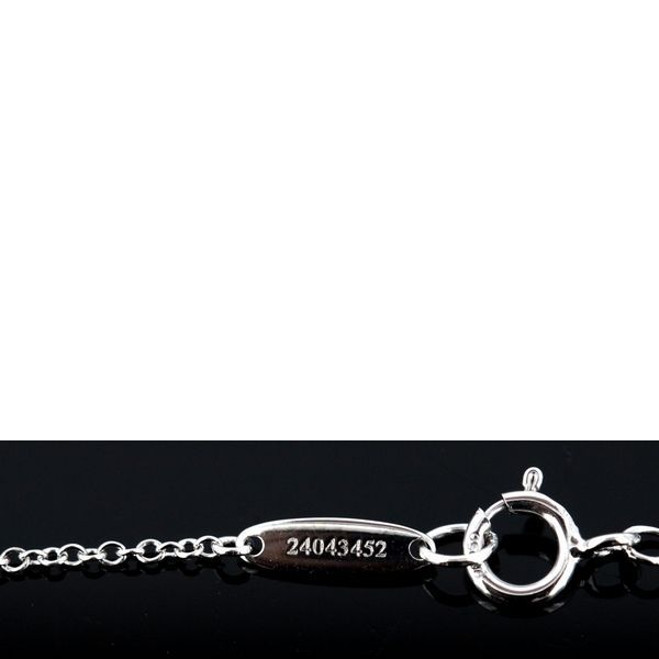 Tiffany & Co By-the-yard Diamond Necklace 59mm (023in) Pt950 Serial