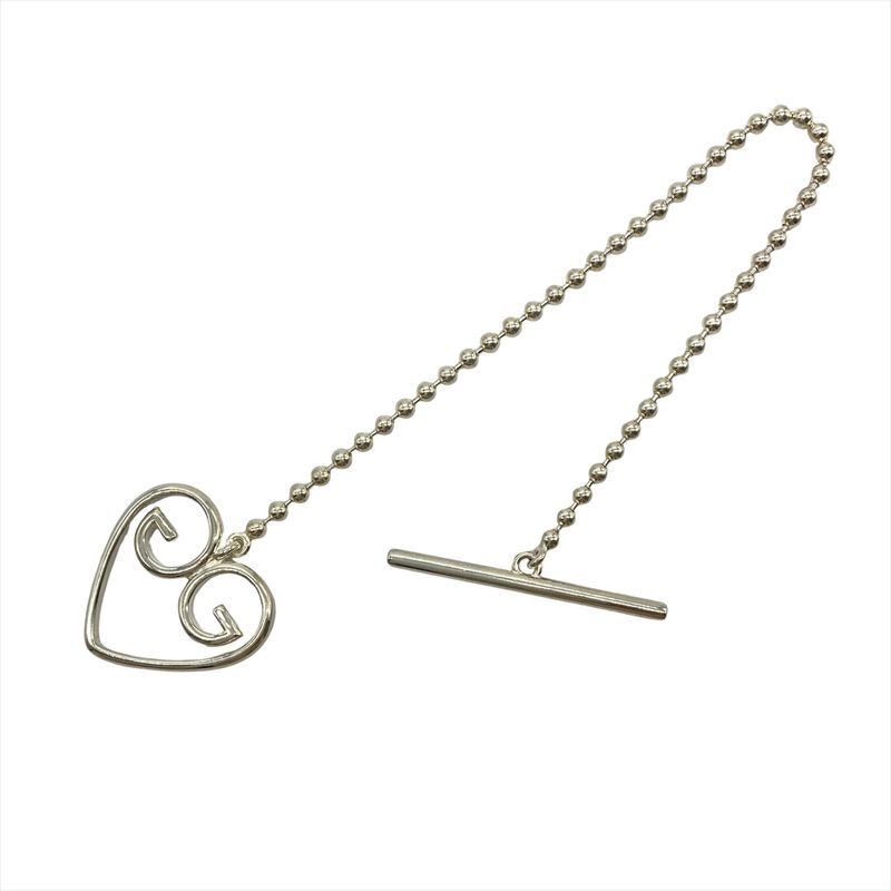 Gucci Double G Heart Bracelet Star Ring Silver 146g Silver Sv925 Ladies