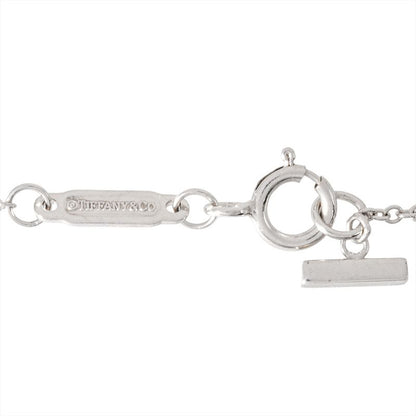 Tiffany & Co Tiffany & Co T-smile Small Necklace Diamond 18K White Gold 27g