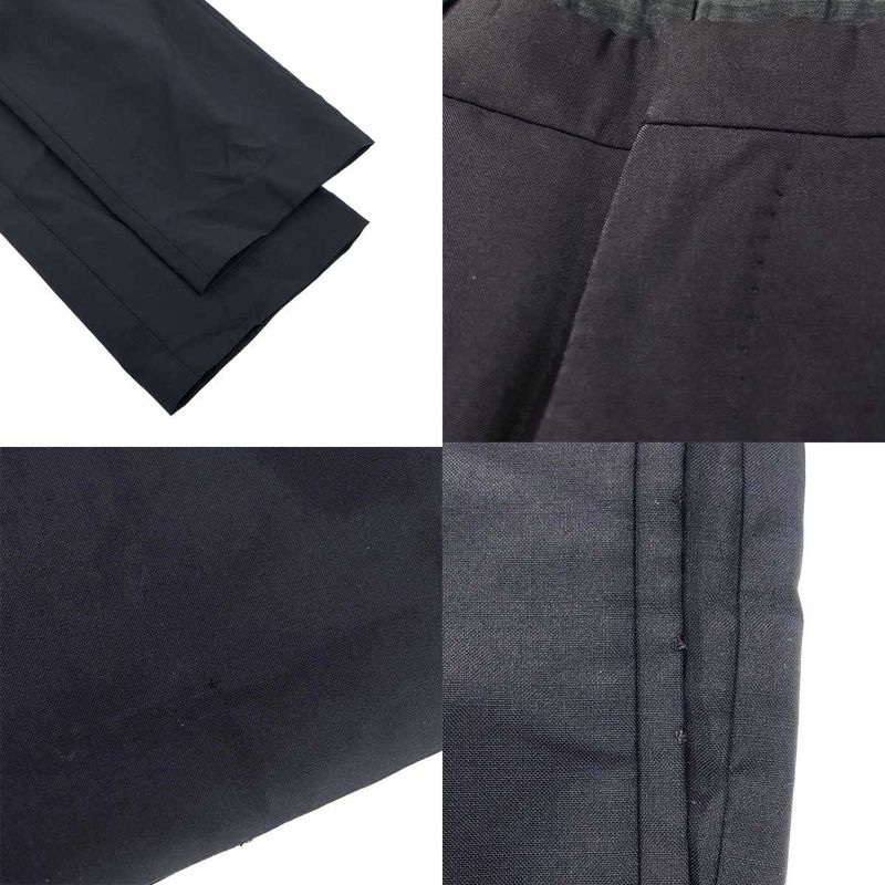 Prada Notched Lapel Wool 2b Set-Up Suit Uaa365 Navy 44