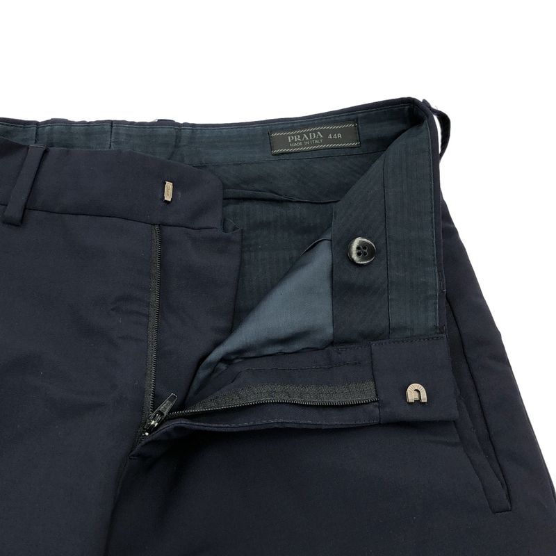 Prada Notched Lapel Wool 2b Set-Up Suit Uaa365 Navy 44