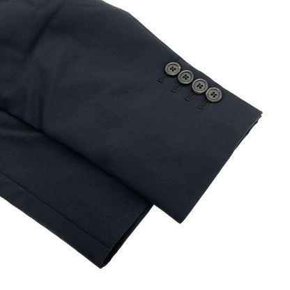 Prada Notched Lapel Wool 2b Set-Up Suit Uaa365 Navy 44