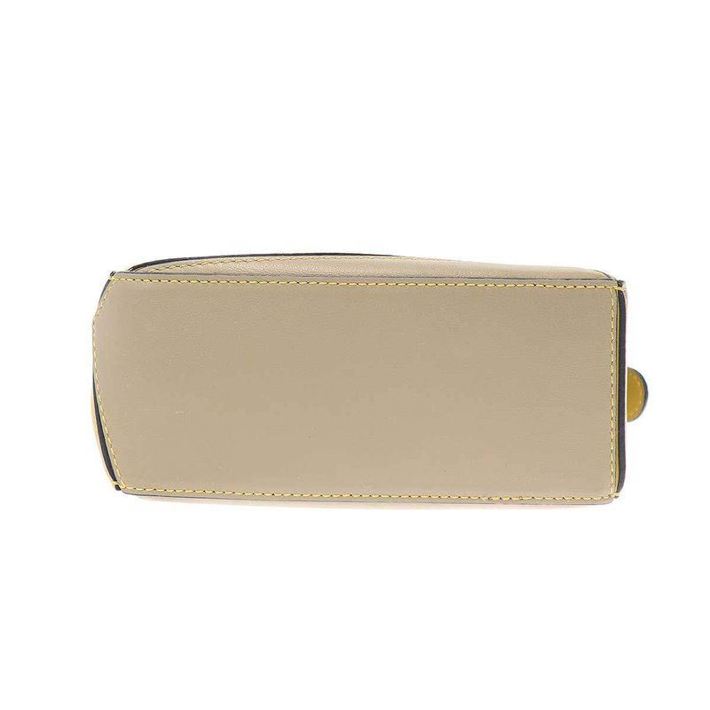 Loewe Puzzle Bag Mini Shoulder Bag Yellow