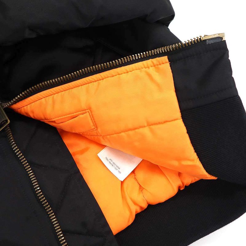 Balenciaga 23ss Ma-1 Bomber Jacket 746478 Black S