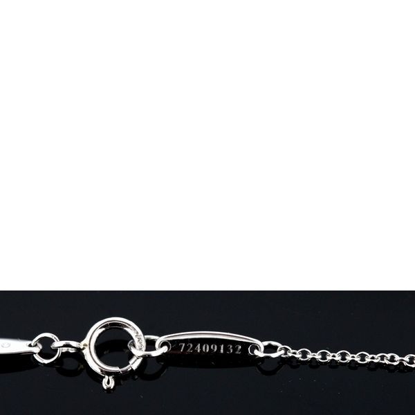 Tiffany & Co By-the-yard Diamond 030ct F-vs1-3ex Necklace Pt950