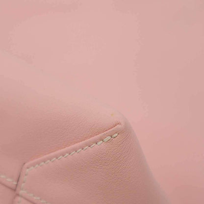 Hermes Neo Double Sens 35 Swift Calfskin Reversible Leather Tote Bag Rose