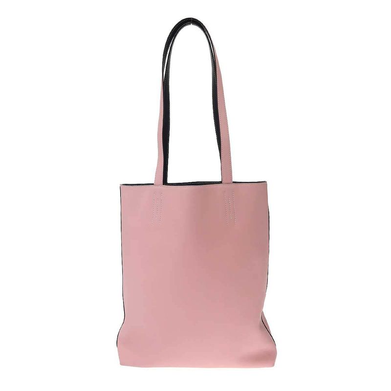 Hermes Neo Double Sens 35 Swift Calfskin Reversible Leather Tote Bag Rose