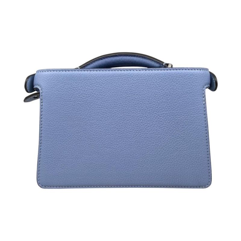 Fendi Handbag Shoulder Bag Peekaboo Iseeu X Cross 7va582 Ama3 F1pg9 Blue Brown
