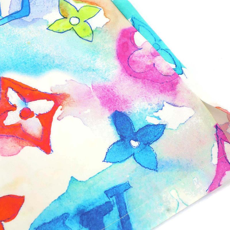 Louis Vuitton 21ss Water Collar Monogram Short Sleeve Shirt Bt3 Hls02w Mix XS