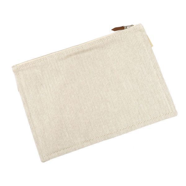 Hermes Trousse Canvas Pouch [rank B
