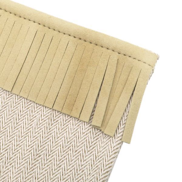 Hermes Trousse Canvas Pouch [rank B