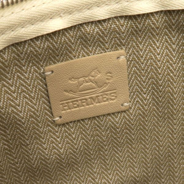 Hermes Trousse Canvas Pouch [rank B