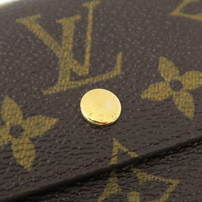 Louis Vuitton Monogram Portefeuille Elise M61654 [grade A)