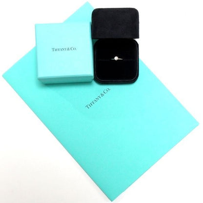 Tiffany & Co Solitaire 045ct Diamond Ring F-vs2-3ex Pt950