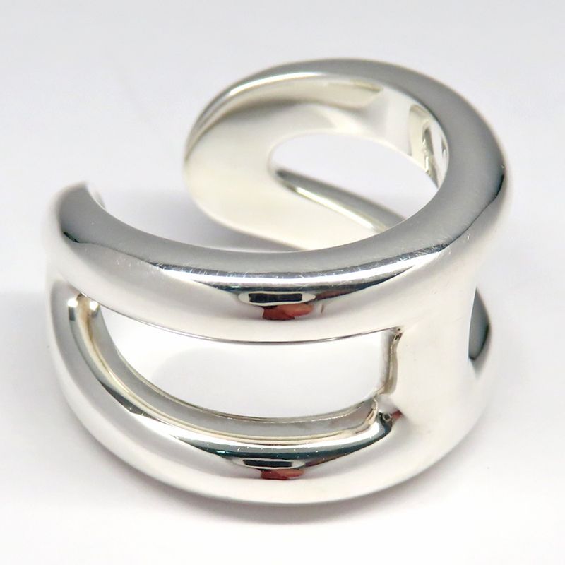 Hermes Ring Osmozu PM #51 Approximately No 11 Ag925 SV Hshape Manufactu
