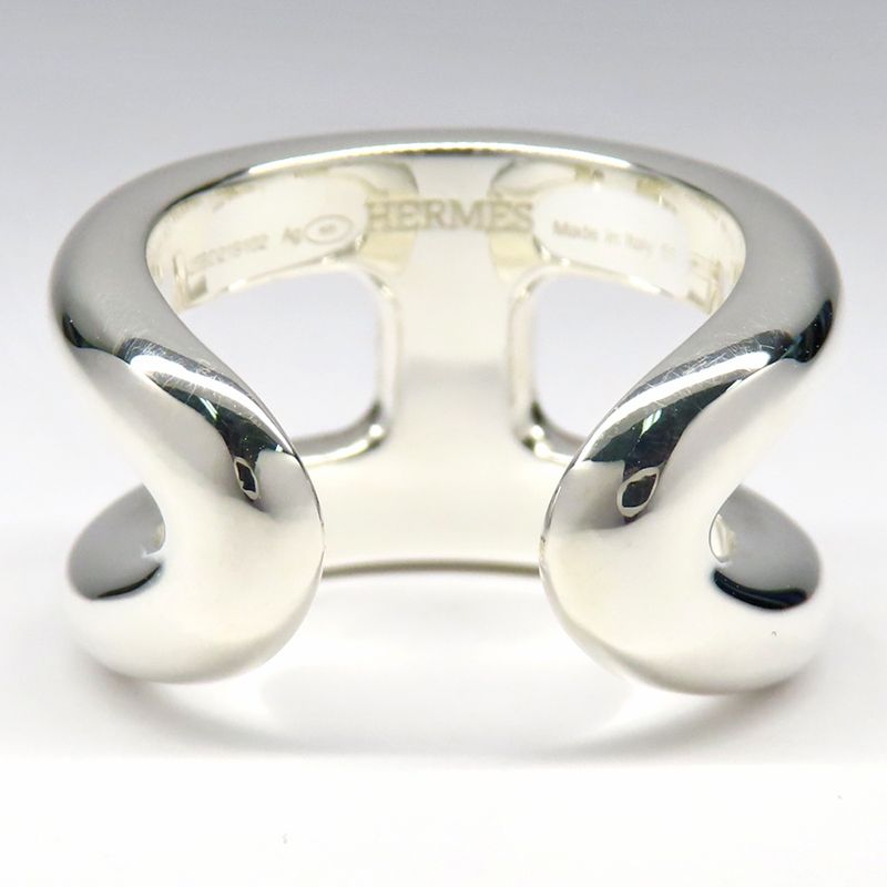 Hermes Ring Osmozu PM #51 Approximately No 11 Ag925 SV Hshape Manufactu