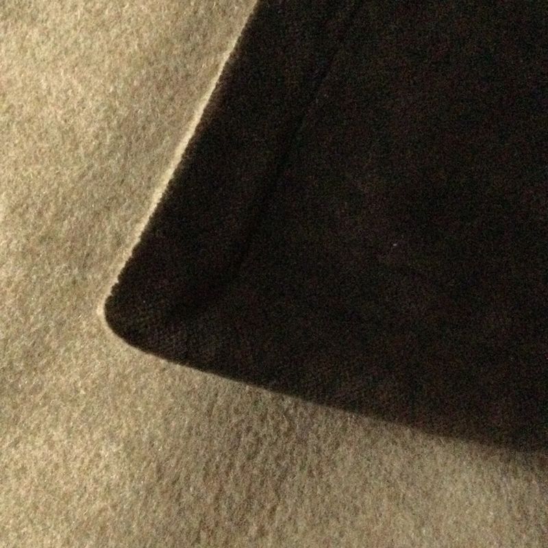 Yves Saint Laurent Rive Gauche Coat Size 38 M Women - Gray Beige And Dark Brown