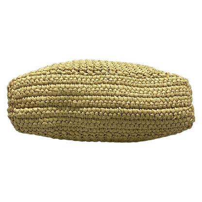 Prada Small Crochet Tote Bag Beige And Black Bag