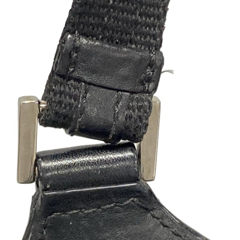 Dior/christian Dior Tote Bag Street Chic/trotter Black Leather