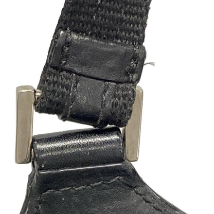 Dior/christian Dior Tote Bag Street Chic/trotter Black Leather