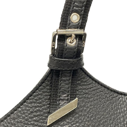 Dior/christian Dior Tote Bag Street Chic/trotter Black Leather