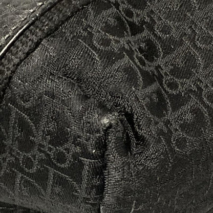 Dior/christian Dior Tote Bag Street Chic/trotter Black Leather