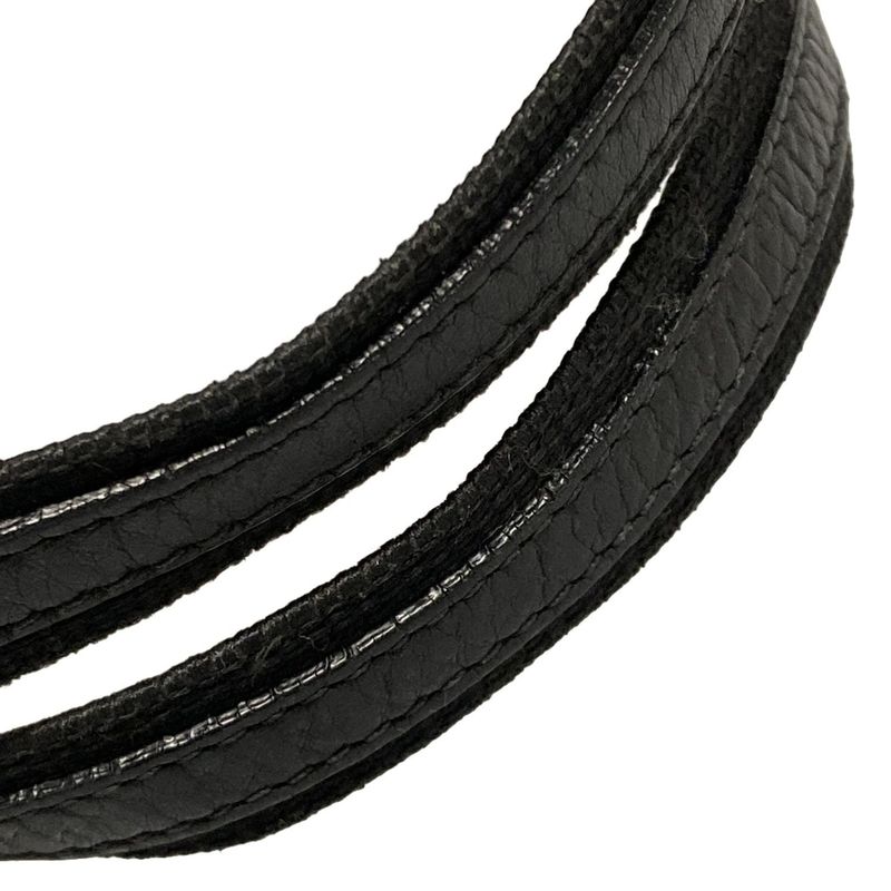 Dior/christian Dior Tote Bag Street Chic/trotter Black Leather