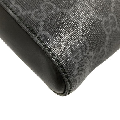 Gucci Shoulder Bag Courier/gg Supreme 474137 Black X Light Gray X Multi Leather