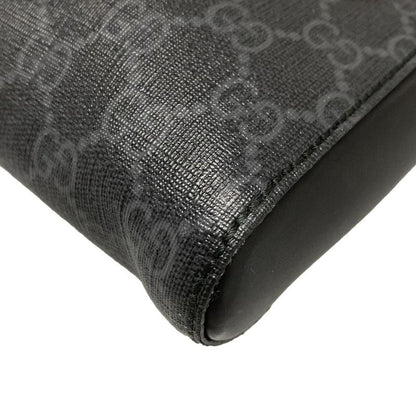 Gucci Shoulder Bag Courier/gg Supreme 474137 Black X Light Gray X Multi Leather