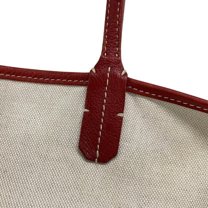 Goyard Tote Bag Artois PM Red Leather