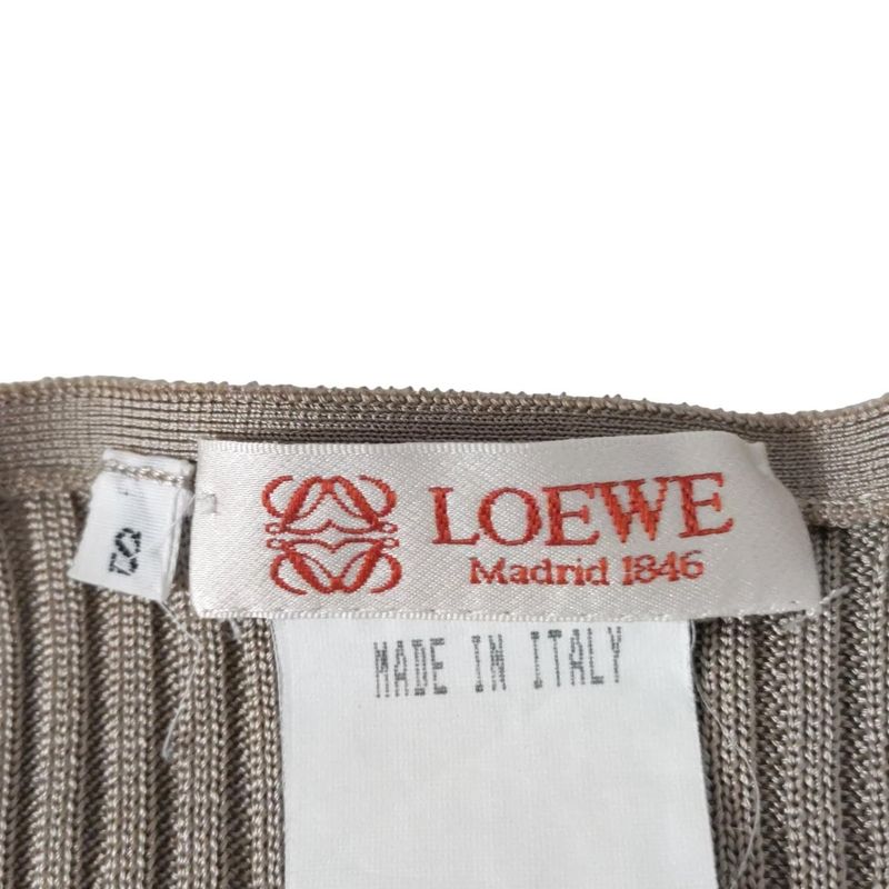 Loewe Skirt Setup Women - Light Brown Knit/waist Togo M