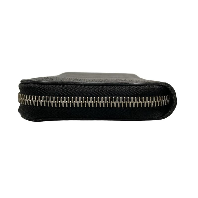Louis Vuitton Mahina Zippy Wallet M61867 Noir Black Leather