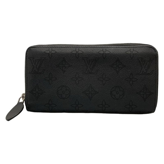 Louis Vuitton Mahina Zippy Wallet M61867 Noir Black Leather