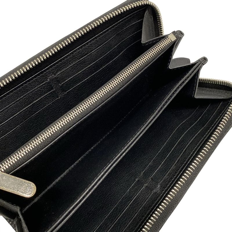 Louis Vuitton Mahina Zippy Wallet M61867 Noir Black Leather