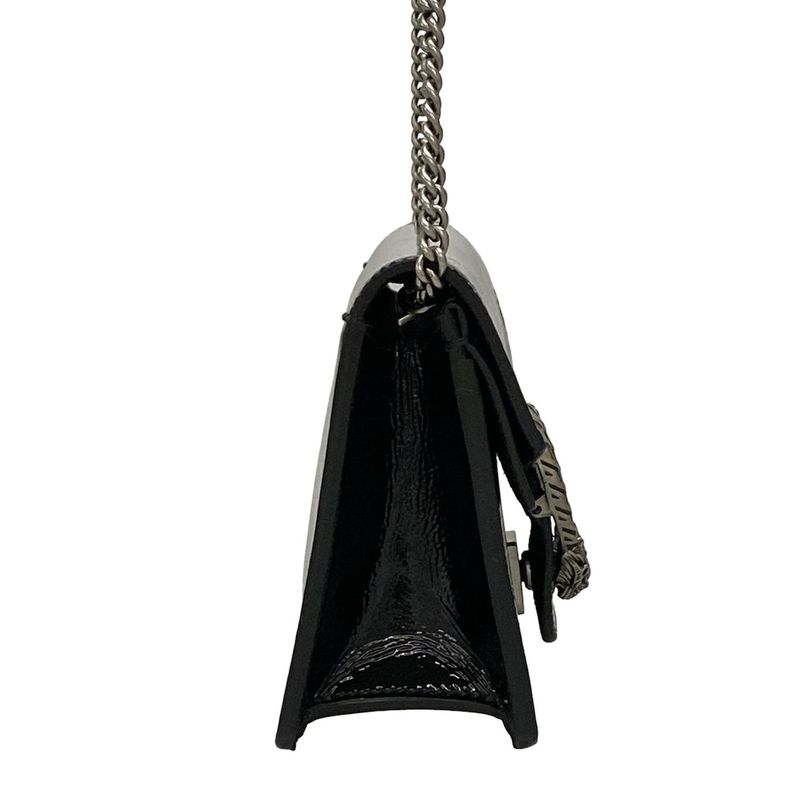 Gucci Shoulder Bag Dionysus 795368 Black Chain Shoulder Leather