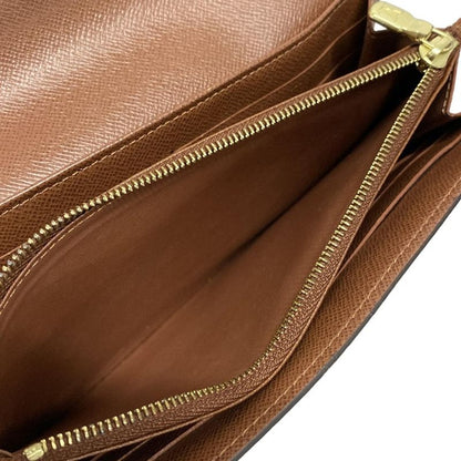 Louis Vuitton Monogram Portefeuille Sarah M60531 Marron