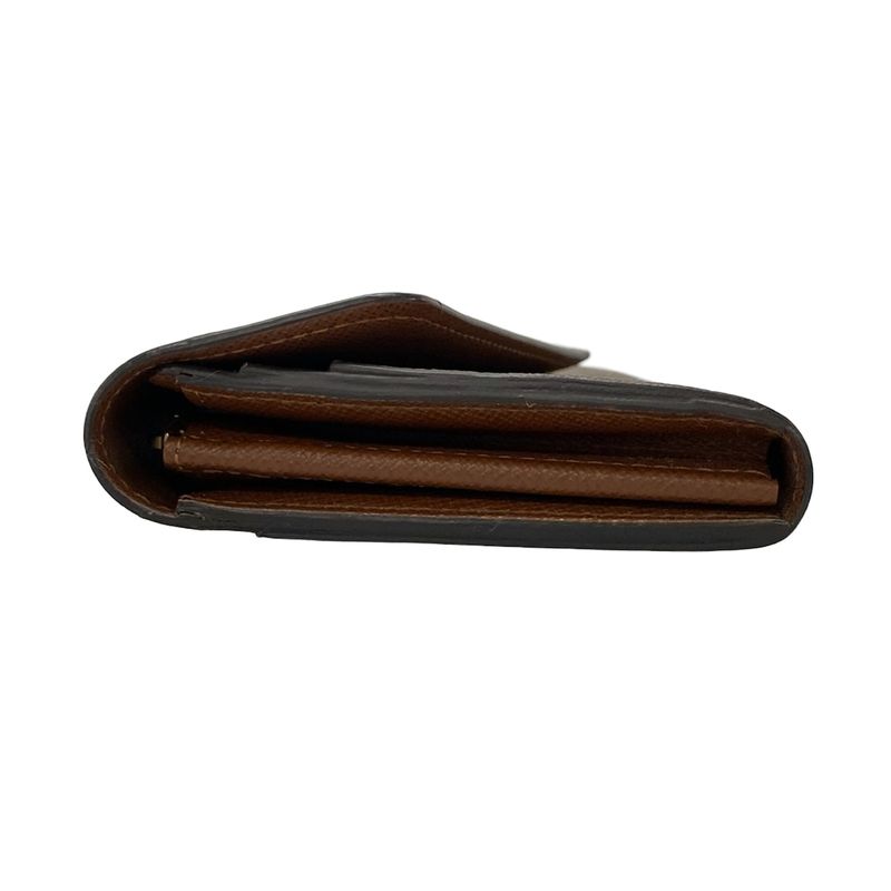 Louis Vuitton Monogram Portefeuille Sarah M60531 Marron