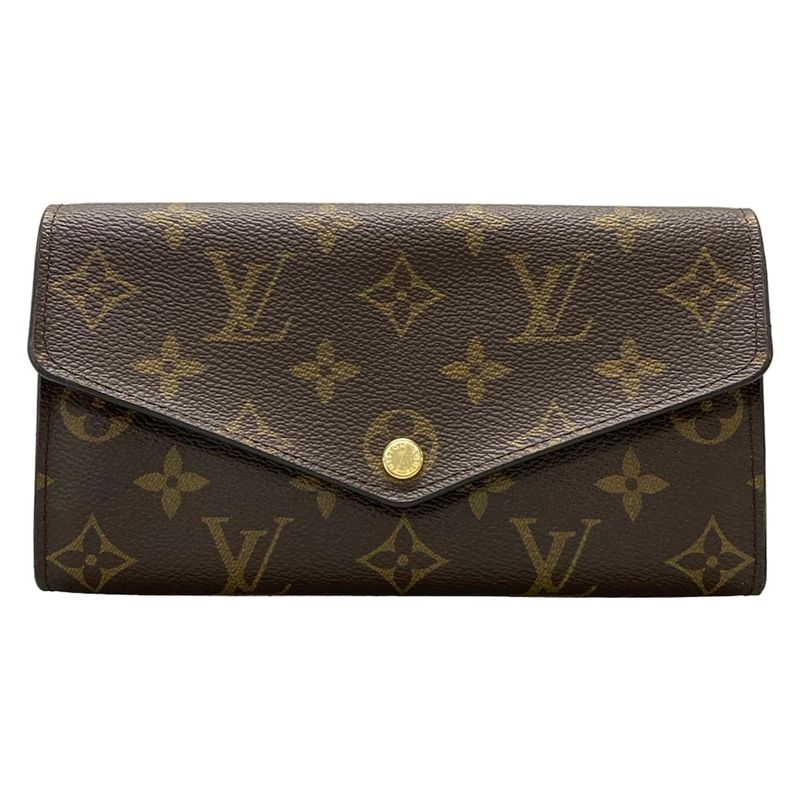 Louis Vuitton Monogram Portefeuille Sarah M60531 Marron