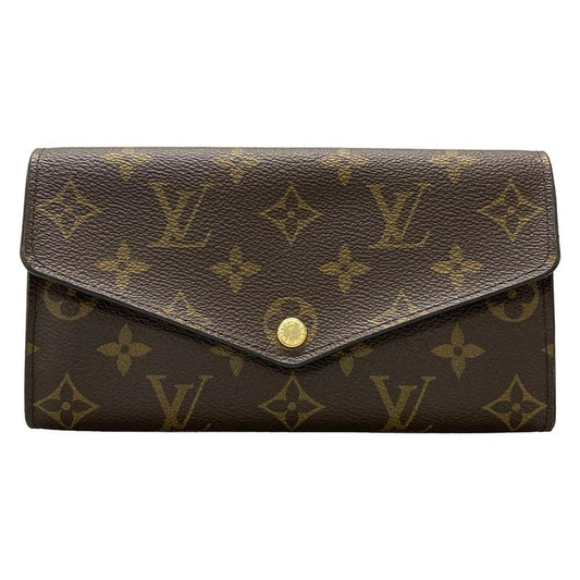 Louis Vuitton Monogram Portefeuille Sarah M60531 Marron