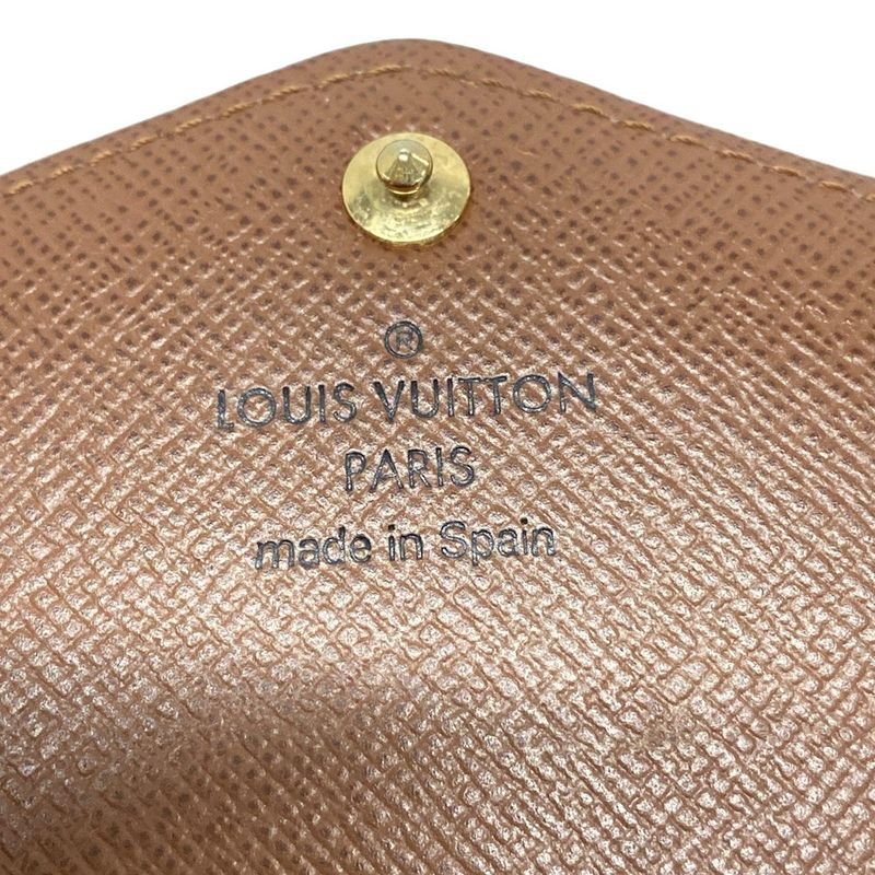 Louis Vuitton Monogram Portefeuille Sarah M60531 Marron