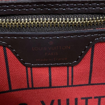 Louis Vuitton Damier Neverfull GM N41357 Ebène Tote Bag